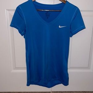 NIKE | blue athletic shirt